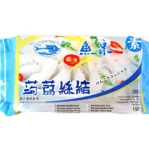 FW Shirataki Noodles Knot 190g 魚泉•粉絲結 190g