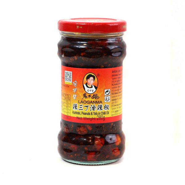 LGM Kohlrabi, Peanuts & Tofu In Chilli Oil <br> 老乾媽•辣三丁油