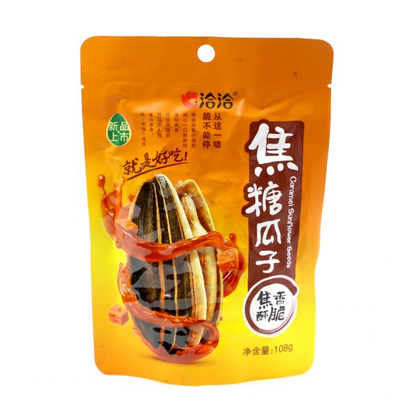 CC Caramel Sunflower Seeds 108g  洽洽•焦糖瓜子 108g