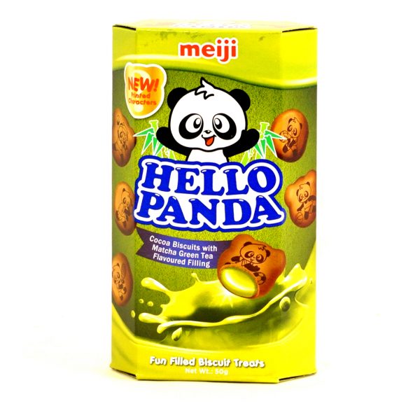 MEIJI Hello Panda Matcha <br> 明治•抹茶熊仔餅乾
