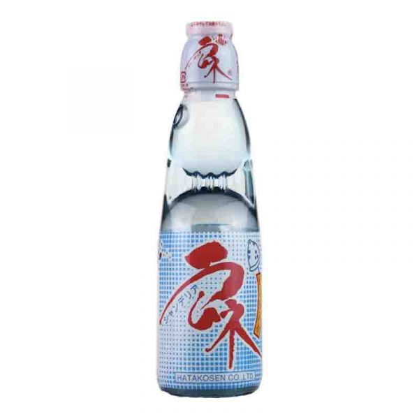 HATA Bottle Ramune 200ml <br> HATA 原味波子汽水 200ml