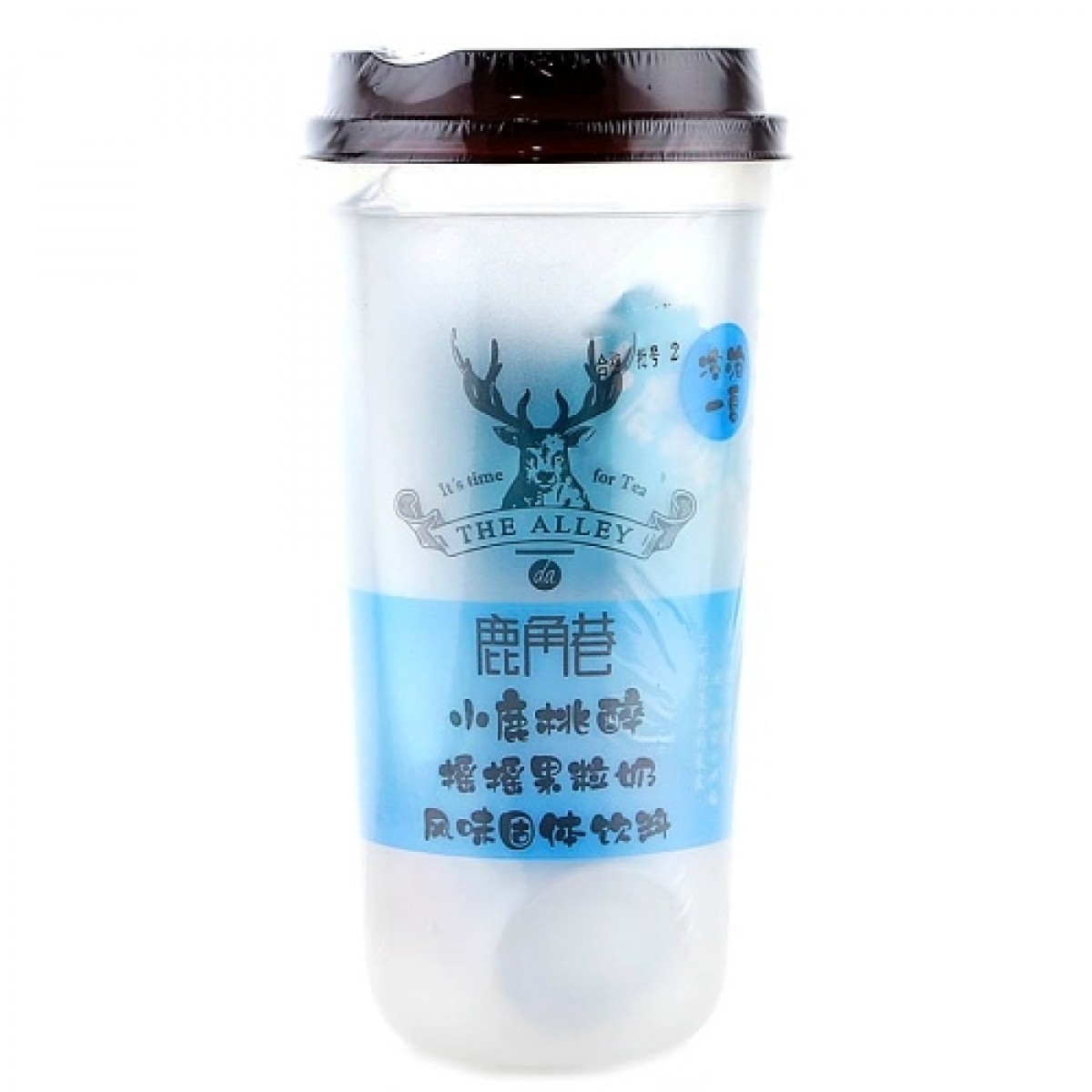 LJX Yellow Peach Fla 鹿角巷•小鹿桃醉搖搖果粒奶 120g