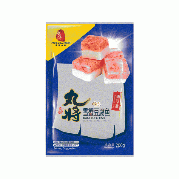 XY Kani Tofu Fish 200g <Br> 香源•丸將雪蟹豆腐魚 200g