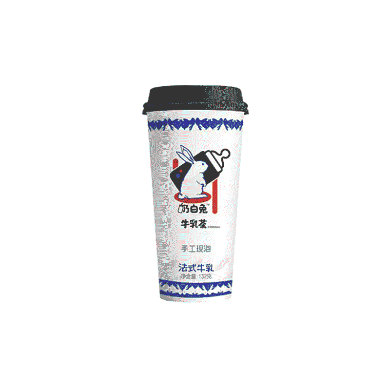 Oolong Milk Tea 132g <Br> 奶白兔•法式牛乳茶 132g