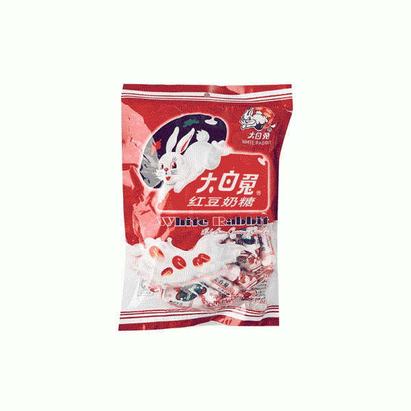 White Rabbit Red Bean Toffee <Br> 大白兔•紅豆奶糖